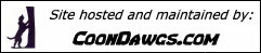 Site hosted and maintained by CoonDawgs.com